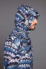 PARKA CON CAPPUCCIO IN TESSUTO VLISCO