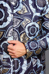 PARKA CON CAPPUCCIO IN TESSUTO VLISCO