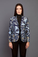 GIACCA MONOPETTO IN VLISCO COTONE E SETA