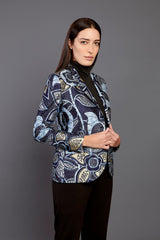 GIACCA MONOPETTO IN VLISCO COTONE E SETA