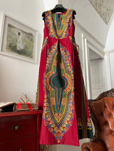 ABITO LUNGO IN TESSUTO DASHIKI