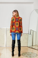 GIACCA MONOPETTO IN TESSUTO WAX