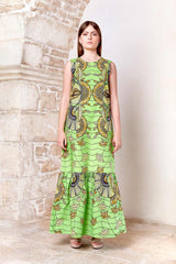 ABITO LUNGO CON BALZA